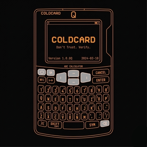 COLDCARD Q 전면2