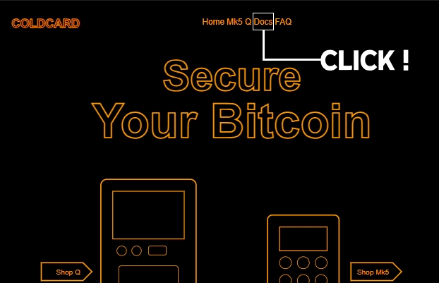coldcard.com Docs